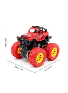 بيوينتي سيارة SUV ضخمة تعمل بقوة الاحتكاك ومزودة بعجلات ثابتة 9x8.5x7.5سم  - Image 3
