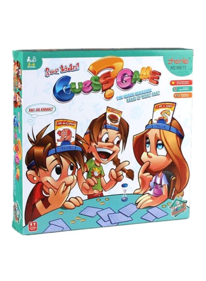 Beauenty Guess Who I Am Card Guessing Game 27x25x5.5cm  - Image 3