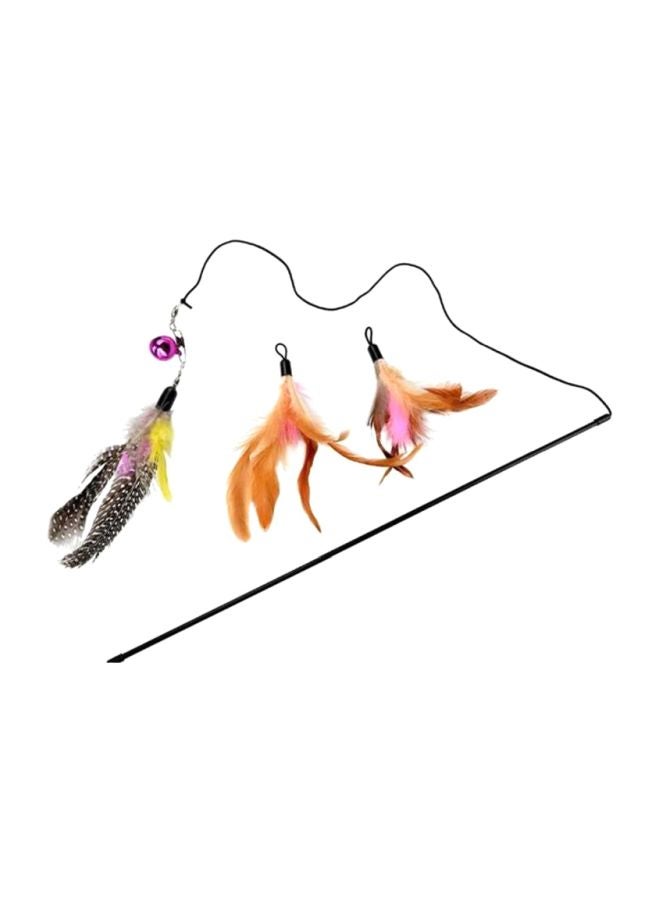 بيوينتي لعبة عصا سحرية للقطط بتصميم صنارة صيد