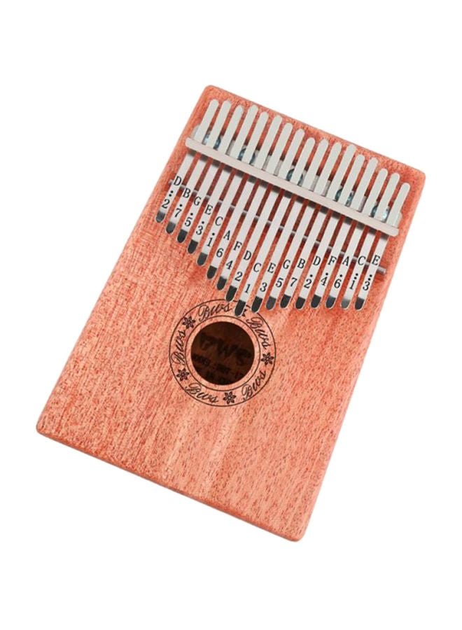 Beauenty Portable 17 Keys Kalimba Thumb Piano Musical Instrument 