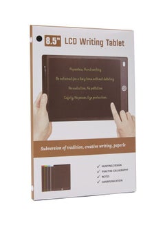 Bison Lcd Writing Tablet With Pen 8.5Inch In Black Color For Kids Durable And Sturdy 8.5inch  - Image 4