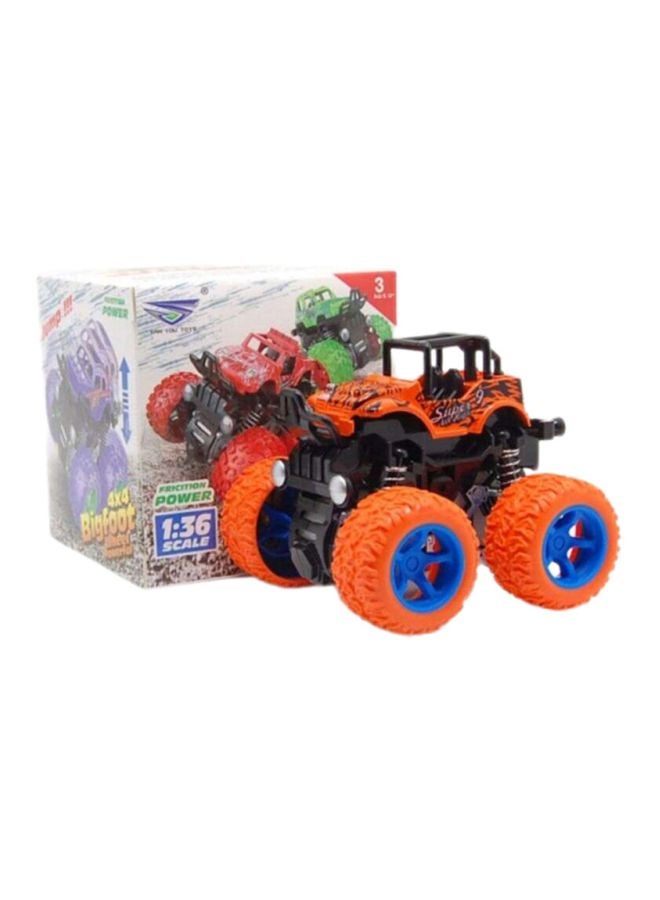 Cool Baby 4 Wheel Monster Truck Multicolour 9x9x8.5cm - Image 3
