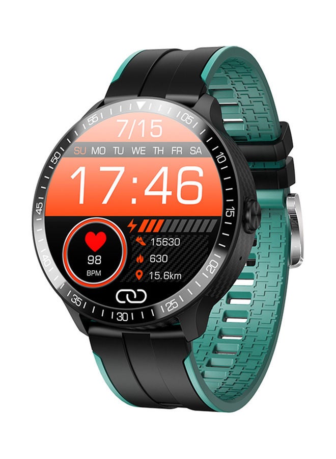 Generic - Heart Rate And Blood Pressure Monitor Smart Watch Green/Black - Image 1