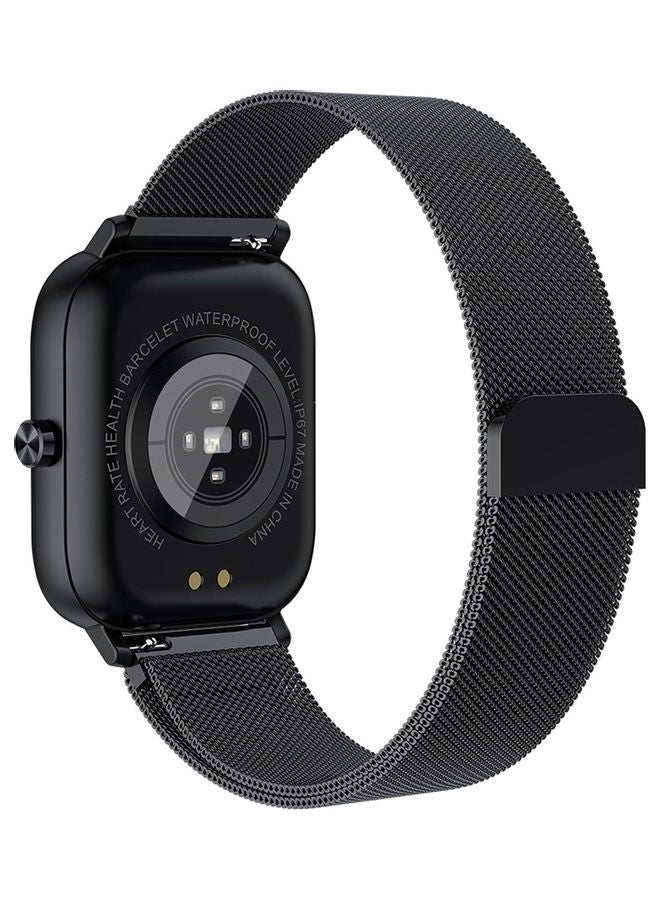 SENBONO - Heart Rate Monitoring Sports Smart Watch Black - Image 1
