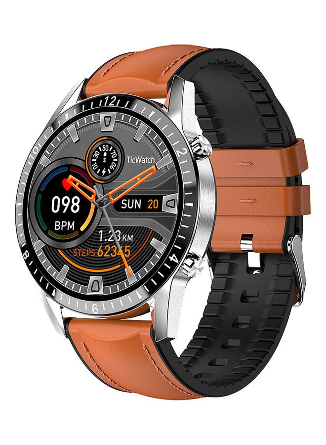 SENBONO Heart Rate Monitoring Sports Smart Watch Brown 