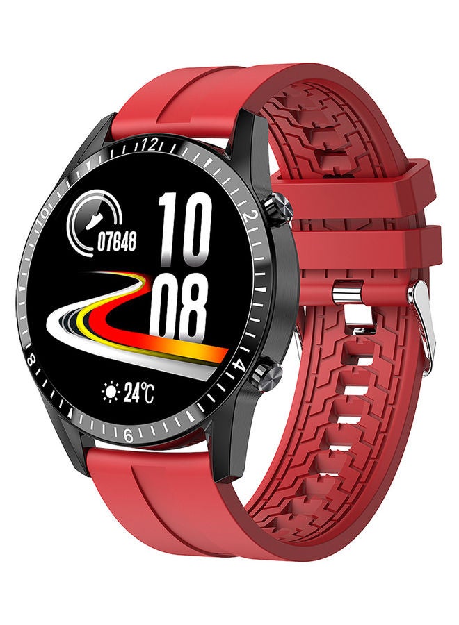 SENBONO Heart Rate Monitoring Sports Smart Watch Red 