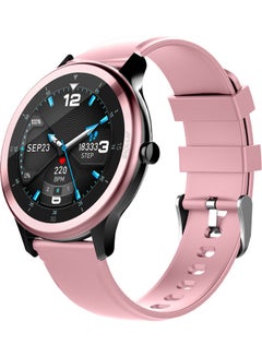 Heart Rate And Blood Pressure Monitor Smart Watch Pink