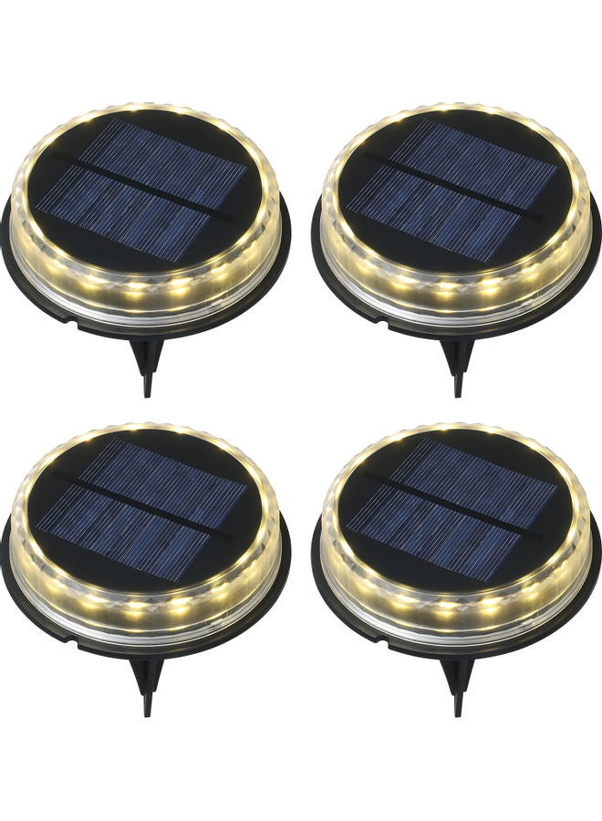 Generic Solar Deck Lights With Stake LED Black  - Image 1