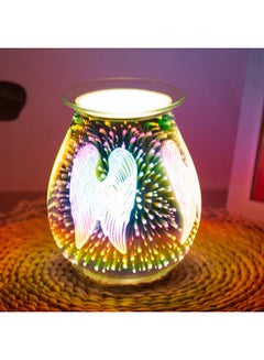Electric Wax Melt Warmer with 3D Night Light Multicolour