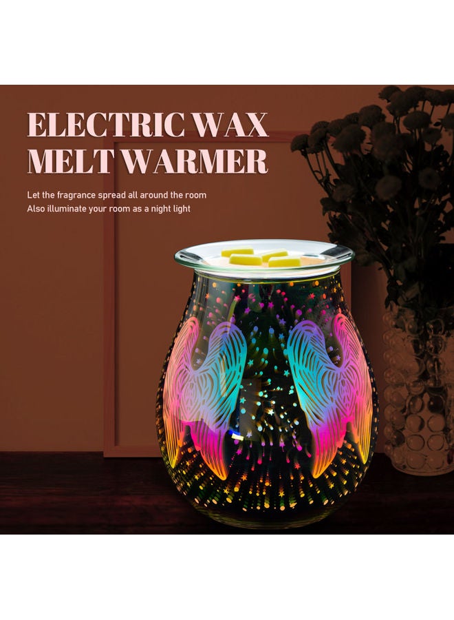 Generic - Electric Wax Melt Warmer with 3D Night Light Multicolour - Image 1