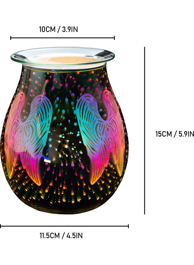 Generic - Electric Wax Melt Warmer with 3D Night Light Multicolour - Image 1