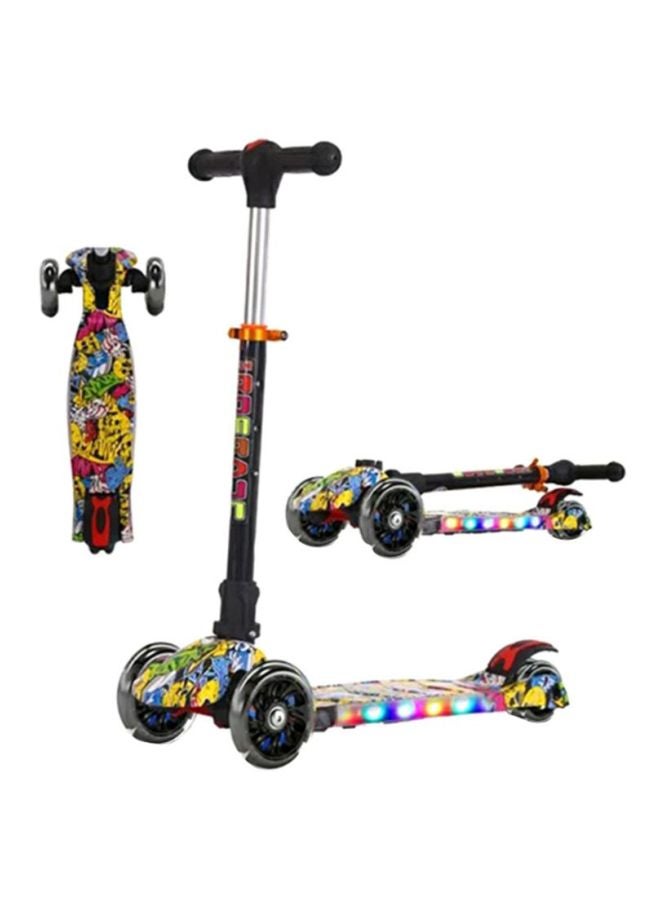 Cool Baby 3 Wheel KickBoard Scooter With Light And Music Multicolour cm - Image 2