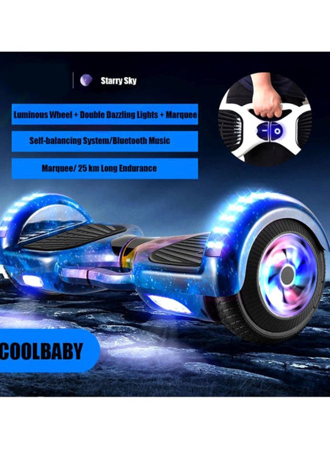 Cool Baby Smart Self Balance Electric Hoverboard Blue 18.6x58.4x17.8cm - Image 4