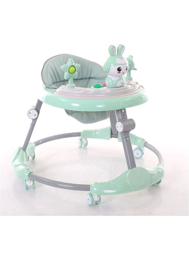 Cool Baby Multi Functional Anti-Rollover Baby Walker Green 69x69x12cm - Image 5