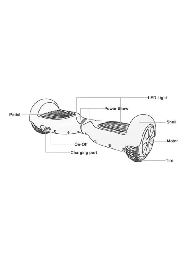 Cool Baby LED Self-Balancing Hover Board 18.6x58.4x17.8cm - Image 5