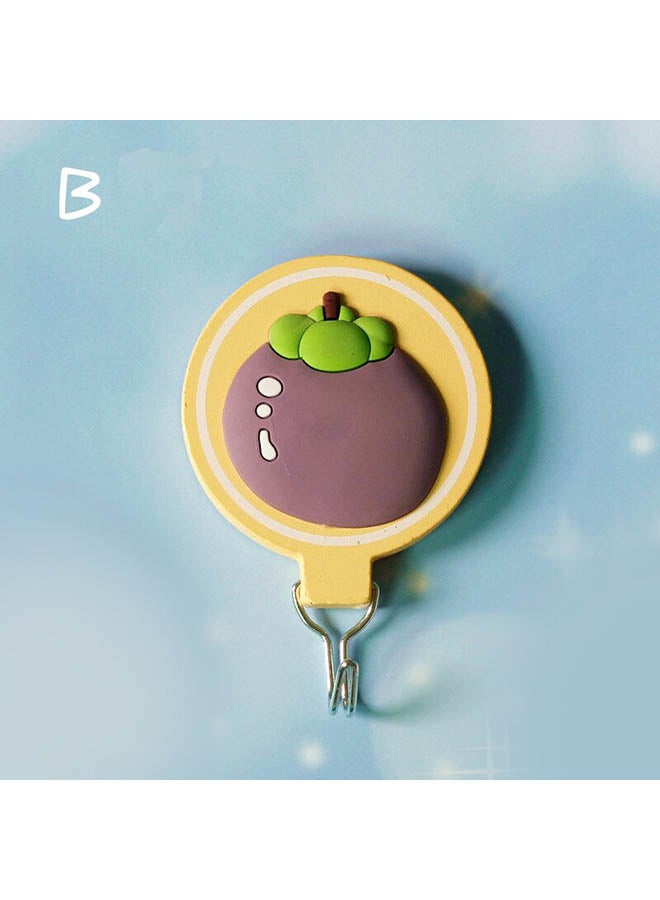 Creative Wooden Fruit Hook For Home Decoration Multicolour 60 x 90cm