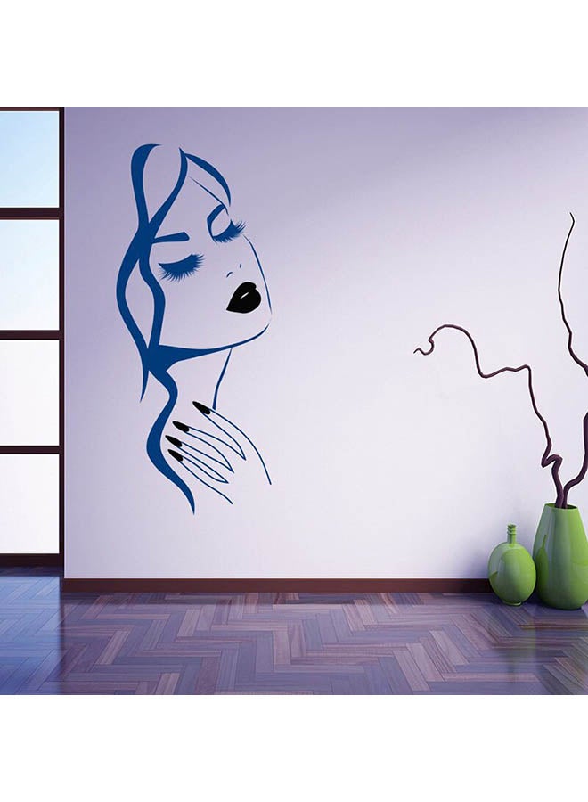 1 Piece Creative Wall Sticker Blue 60x90cm 