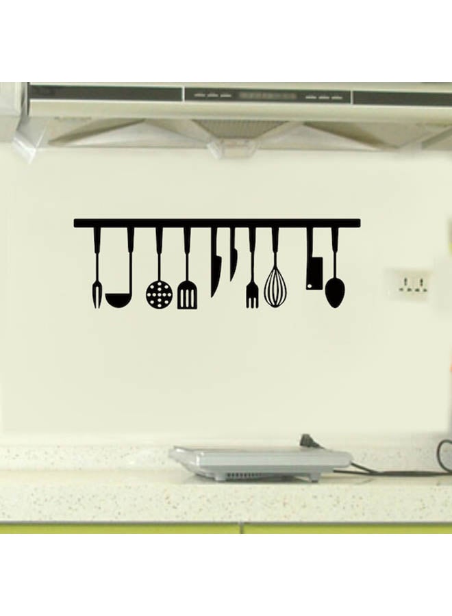 Cook Themed Wall Sticker Brown 60x90cm  - Image 2