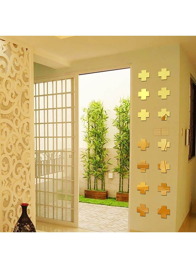 Bedroom Wall Sticker Gold 60x90cm