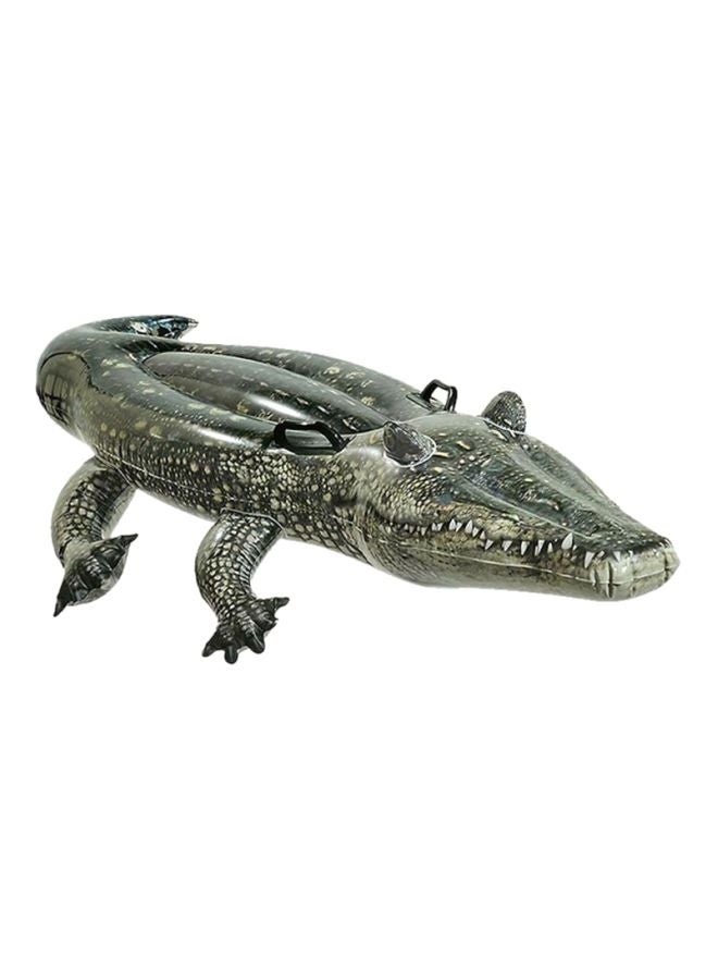 INTEX - Crocodile Shaped Pool Float 170.1x86.3x15.2cm - Image 1