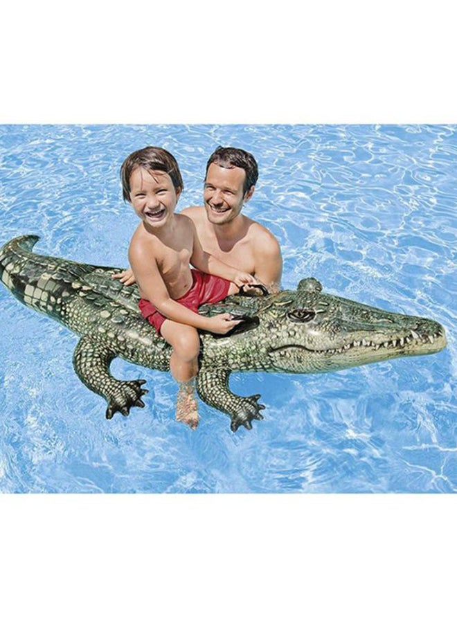 INTEX - Crocodile Shaped Pool Float 170.1x86.3x15.2cm - Image 1