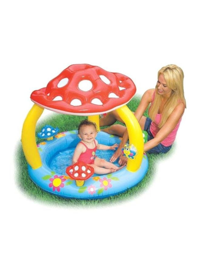 انتكس عوامة مسبح للأطفال بتصميم مشروم 40x40x35بوصة - Image 2