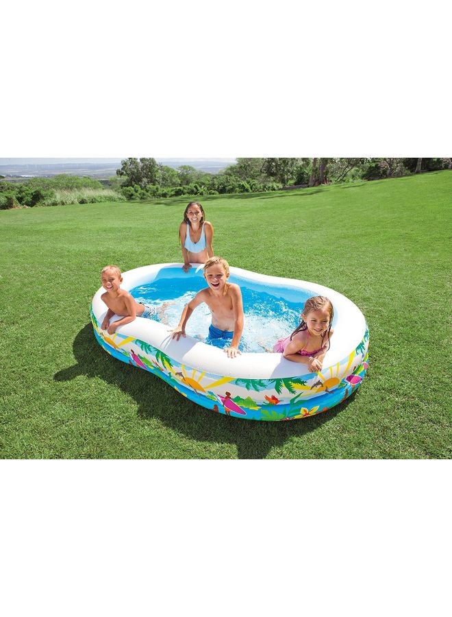 INTEX Swim Center Seashore Pool 103x63x18cm  - Image 2