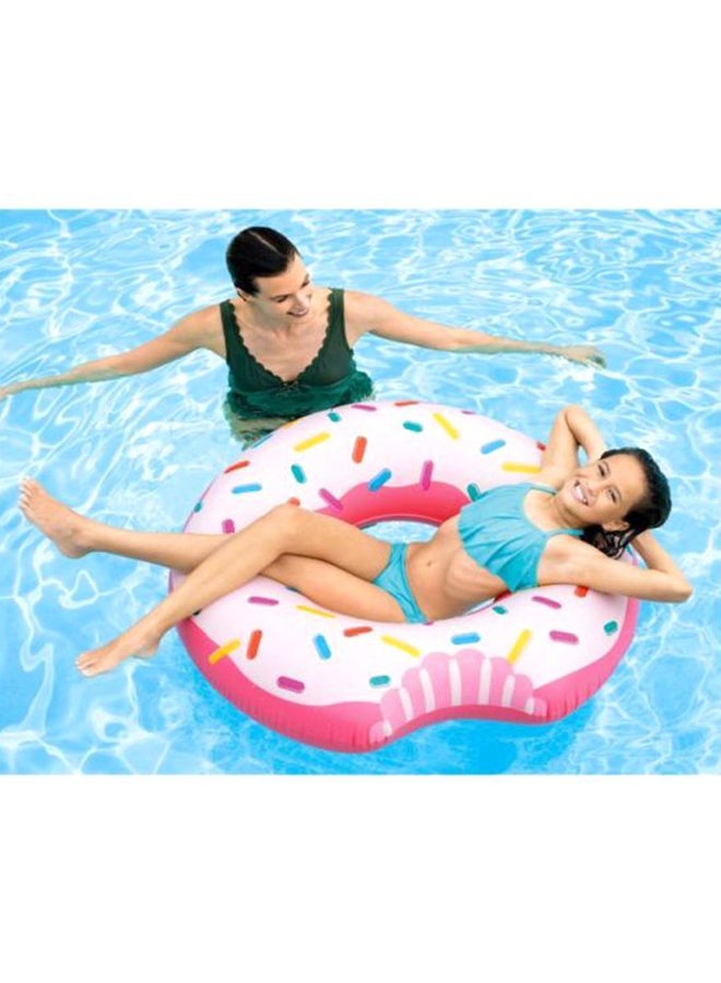 INTEX - Rainbow Donut Shaped Tube Pool Float 45inch - Image 1