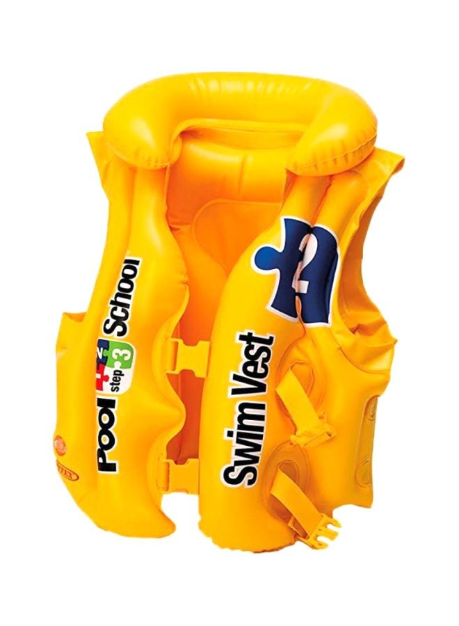 INTEX Pool School Life Jacket 19x12.6x4.2cm - Image 1
