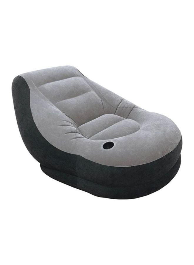 انتكس كرسي تمدد قابل للنفخ مع سناد القدمين Lounging Chair(40x50x30), Ottoman(25x11)بوصة  - Image 2