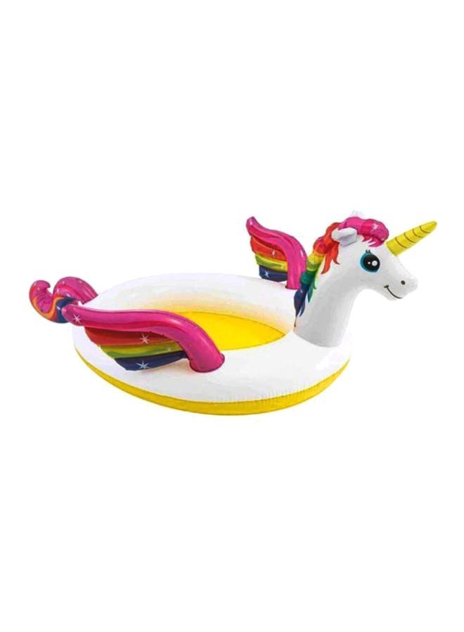 INTEX Mystic Unicorn Spray Pool 76x107x41inch 76x107x41inch - Image 1