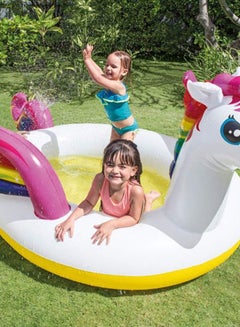INTEX Mystic Unicorn Spray Pool 76x107x41inch  - Image 2