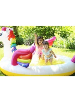 INTEX Mystic Unicorn Spray Pool 76x107x41inch  - Image 4