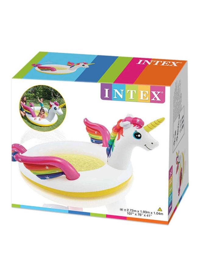 INTEX Mystic Unicorn Spray Pool 76x107x41inch 76x107x41inch - Image 5