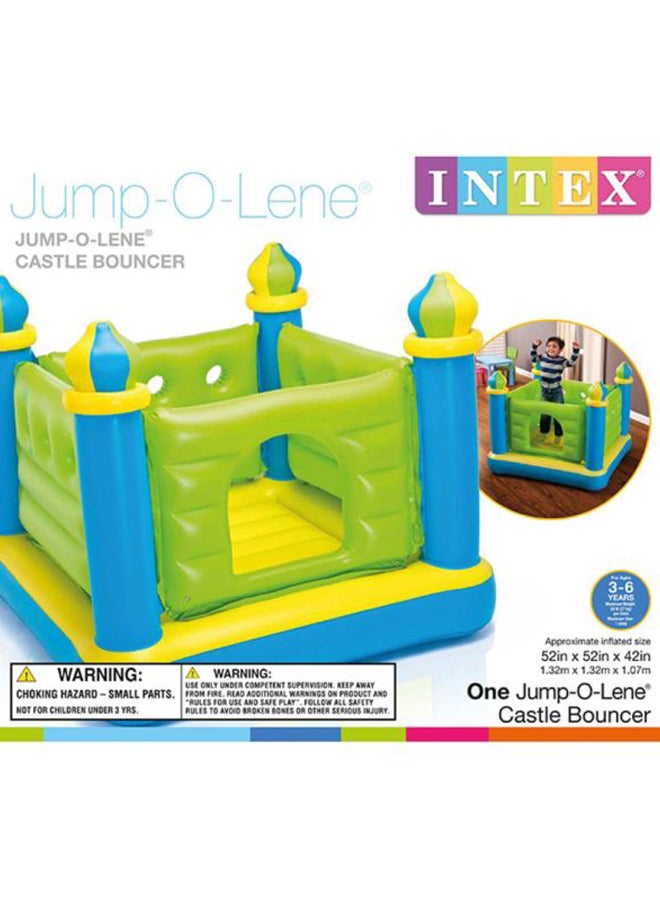 Jump-O-Lene Castle Bouncer 52x42x52inch