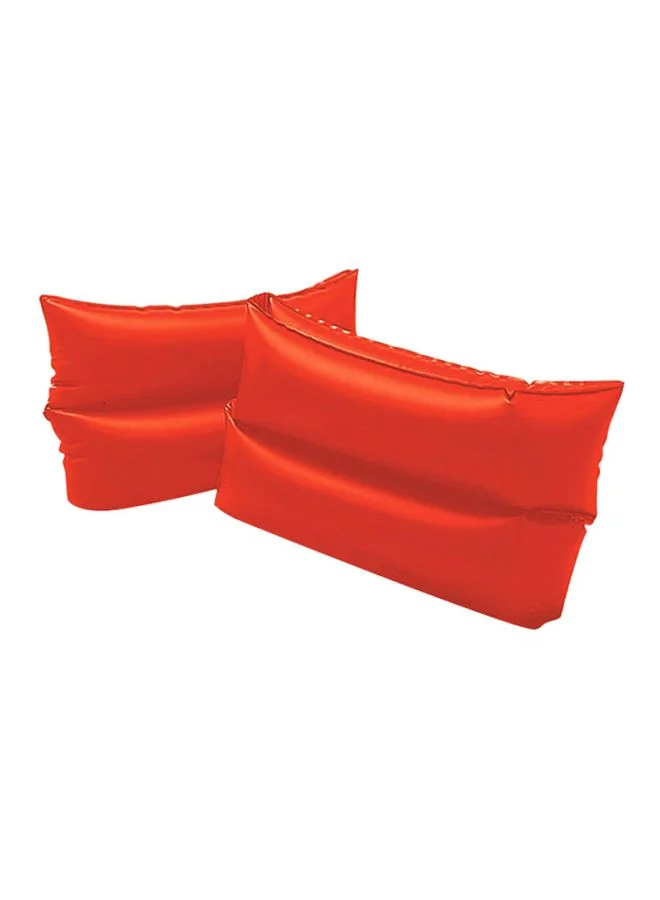 INTEX 1-Pair Of Large Arm Bands In Red For Early Learner Of Swimming For Kids
