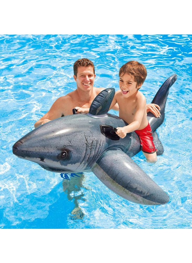 INTEX Shark Ride-On Pool Float 68 x 42cm - Image 3
