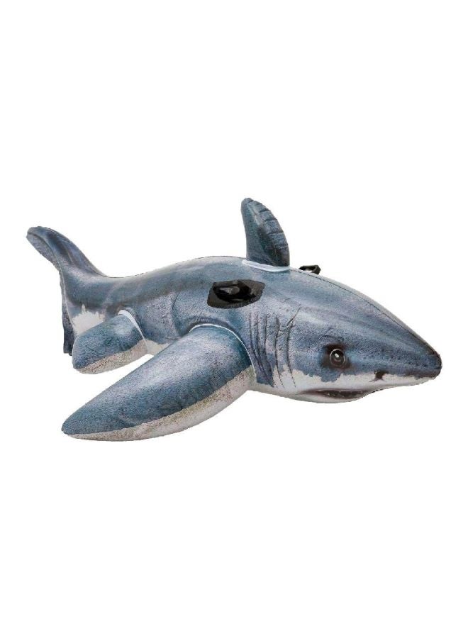 INTEX Shark Ride-On Pool Float 68 x 42cm - Image 1
