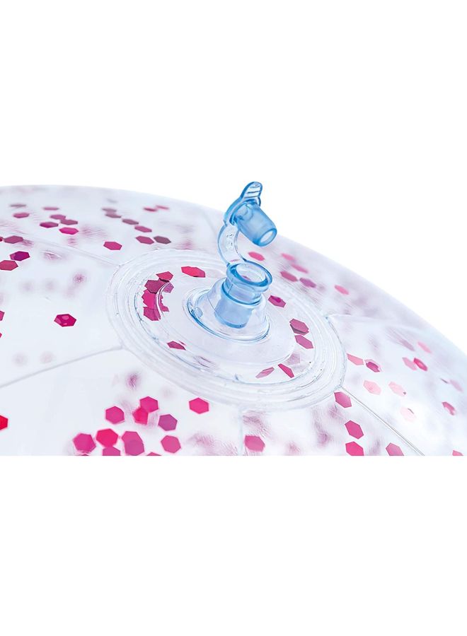 انتكس كرة شاطئ مزينة بجليتر - Image 2