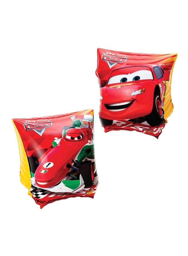 انتكس عوامات ذراع فاخرة للسباحة بطبعة فيلم "Cars" 12.7x2.5x16.5سم - Image 1