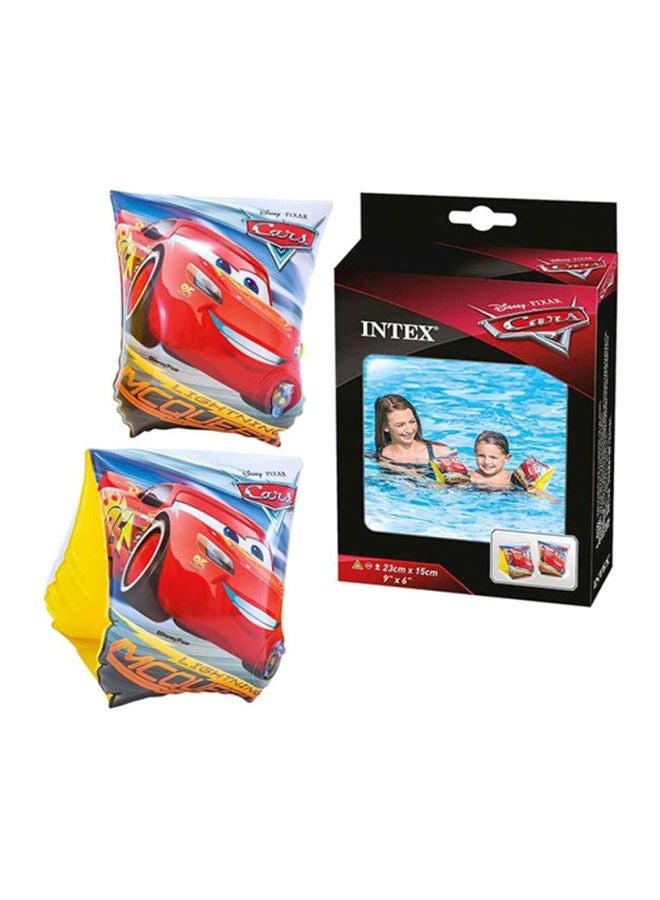 انتكس عوامات ذراع فاخرة للسباحة بطبعة فيلم "Cars" 12.7x2.5x16.5سم - Image 2