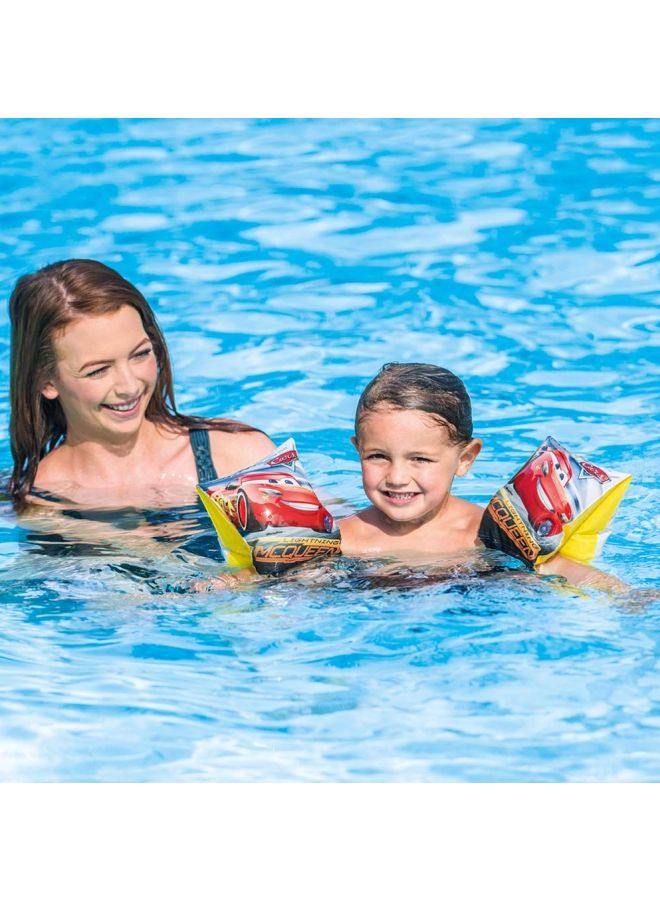 انتكس عوامات ذراع فاخرة للسباحة بطبعة فيلم "Cars" 12.7x2.5x16.5سم - Image 3