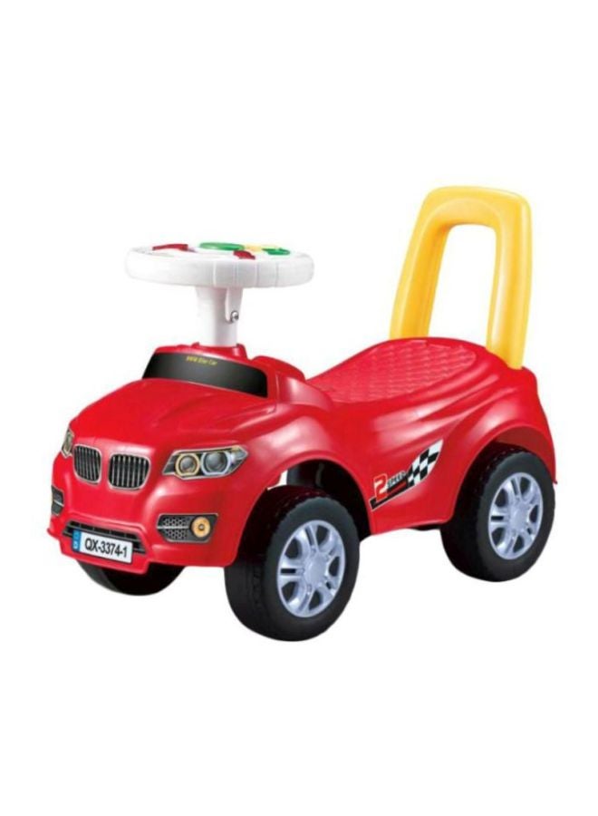 2-Speed Ride-on Toy Car With Comfortable Seat And Backrest For Your Kids 55x70x40cm