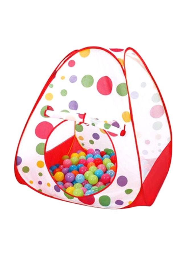 Beauenty Polka Dots Foldable Tent With Balls 35.6x33.5x4.3cm - Image 1