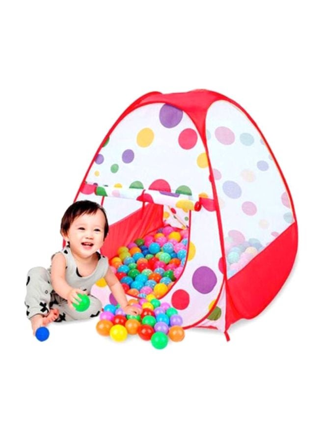 Beauenty Polka Dots Foldable Tent With Balls 35.6x33.5x4.3cm - Image 3