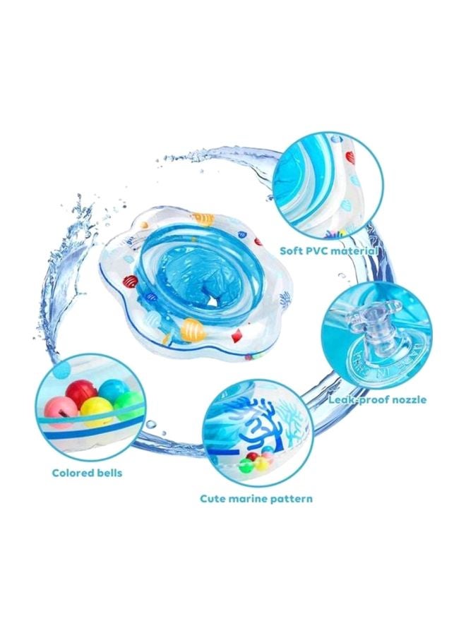 بيوينتي عوامة قابلة للنفخ مصنوعة من بلاستيك بي في سي بوسادتين هوائيتين - Image 2