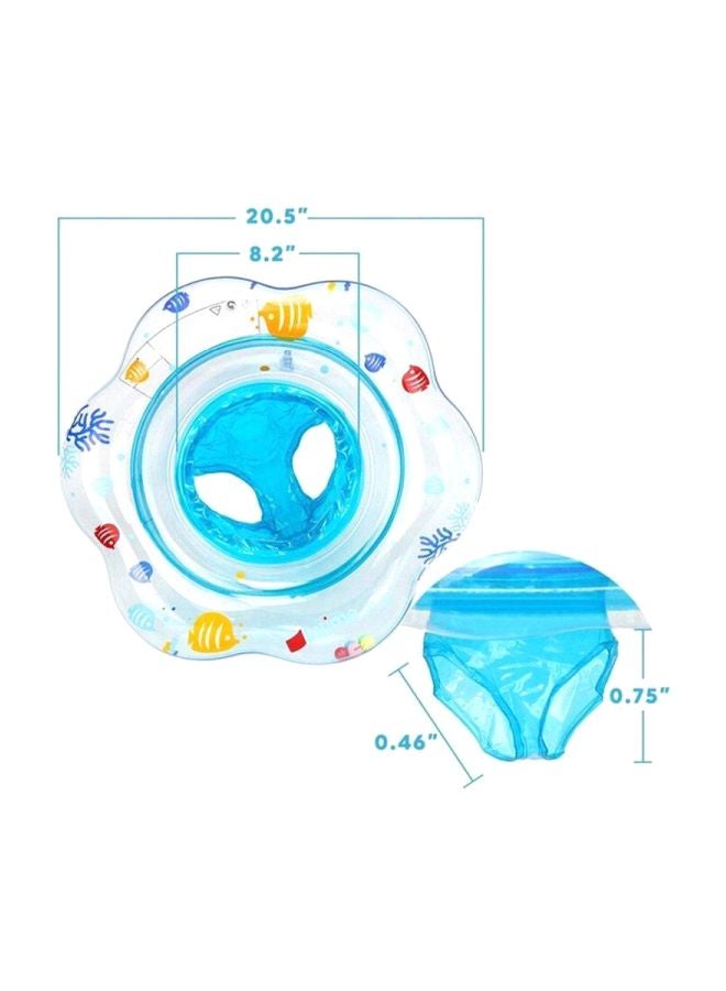 بيوينتي عوامة قابلة للنفخ مصنوعة من بلاستيك بي في سي بوسادتين هوائيتين - Image 3