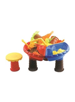 Beauenty Plastic Sand Pit Set Beach Table Water Play Toy ‎37x23.6x22.2cm  - Image 3