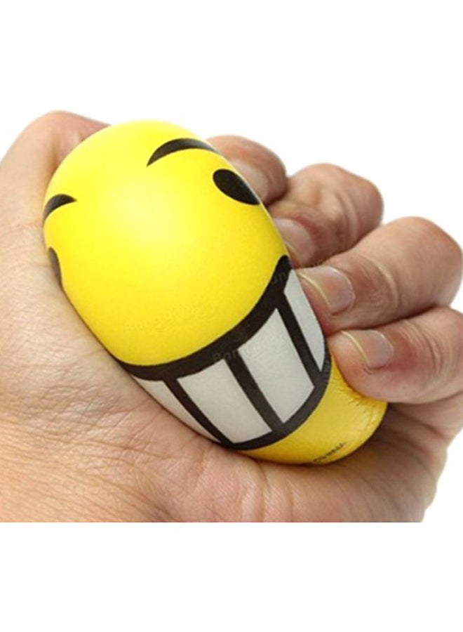 Beauenty 12-Piece Jumbo Emoji Face Soft Stress Toy 10.16cm - Image 2