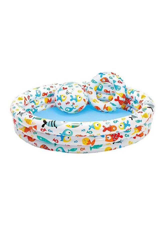 INTEX 3-Piece Fishbowl Pool Set - Image 1